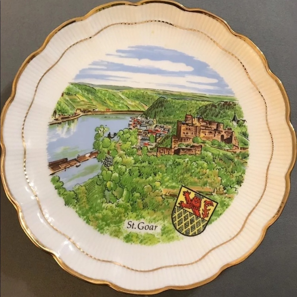 St. Goar Decorative Plate/wall Hanging